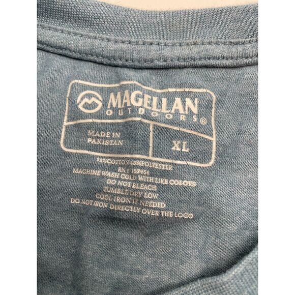 Men's Magellan Outdoors Black Lab Duck Hunting T-Shirt XL - Picture 4 of 5